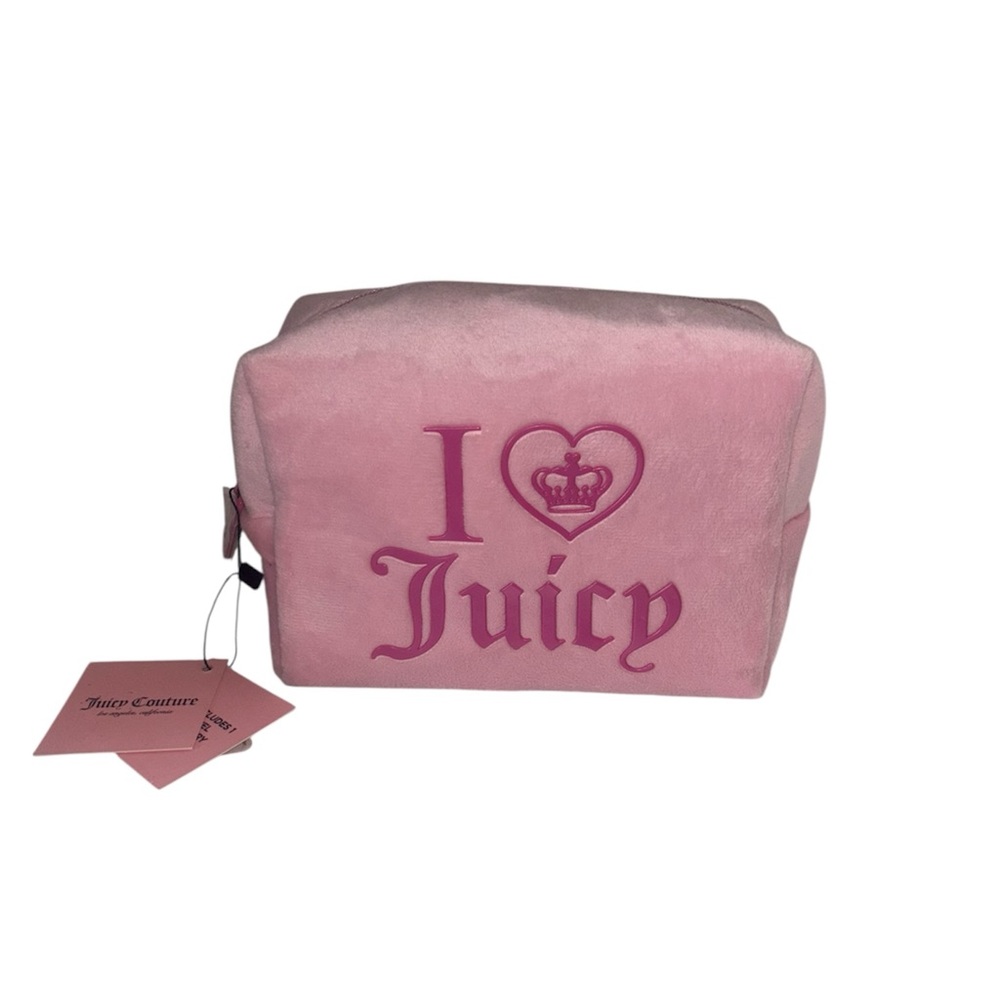 ❌SOLD❌ New Juicy Couture Light Pink Cosmetic Bag🎀